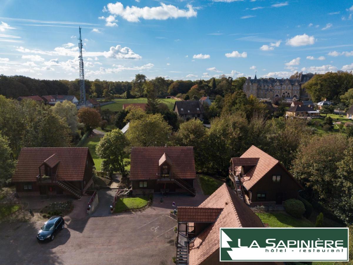 Logis - Hotel Restaurant La Sapiniere Wisques Екстер'єр фото