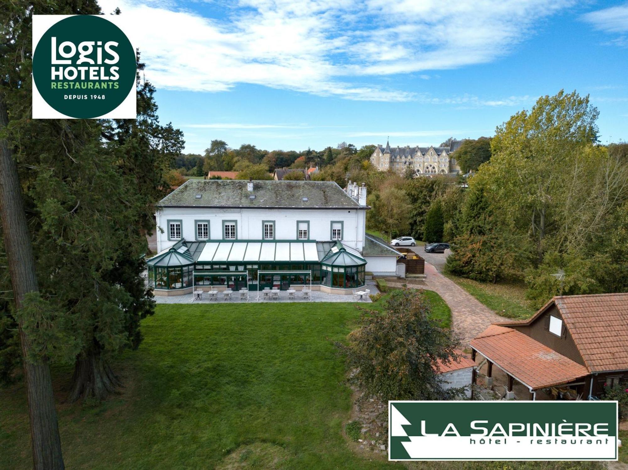 Logis - Hotel Restaurant La Sapiniere Wisques Екстер'єр фото